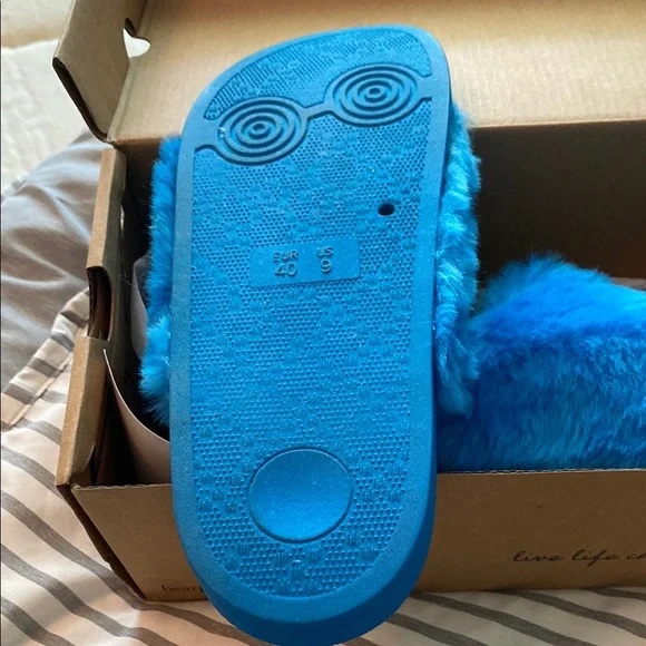 BearPaw Blue Women's Slippers - Picture 2 of 5